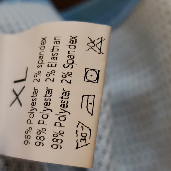 YAWJET Blue Floral  Tank Top & Shorts Pajama Set Comfy Loungewear Size XL - Picture 9 of 9